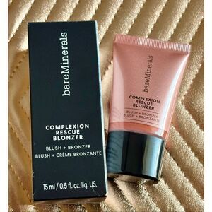 BARE MINERALS - NWT Complexion Rescue Bronzer, 0.5 fl. oz. In "Kiss of Copper"